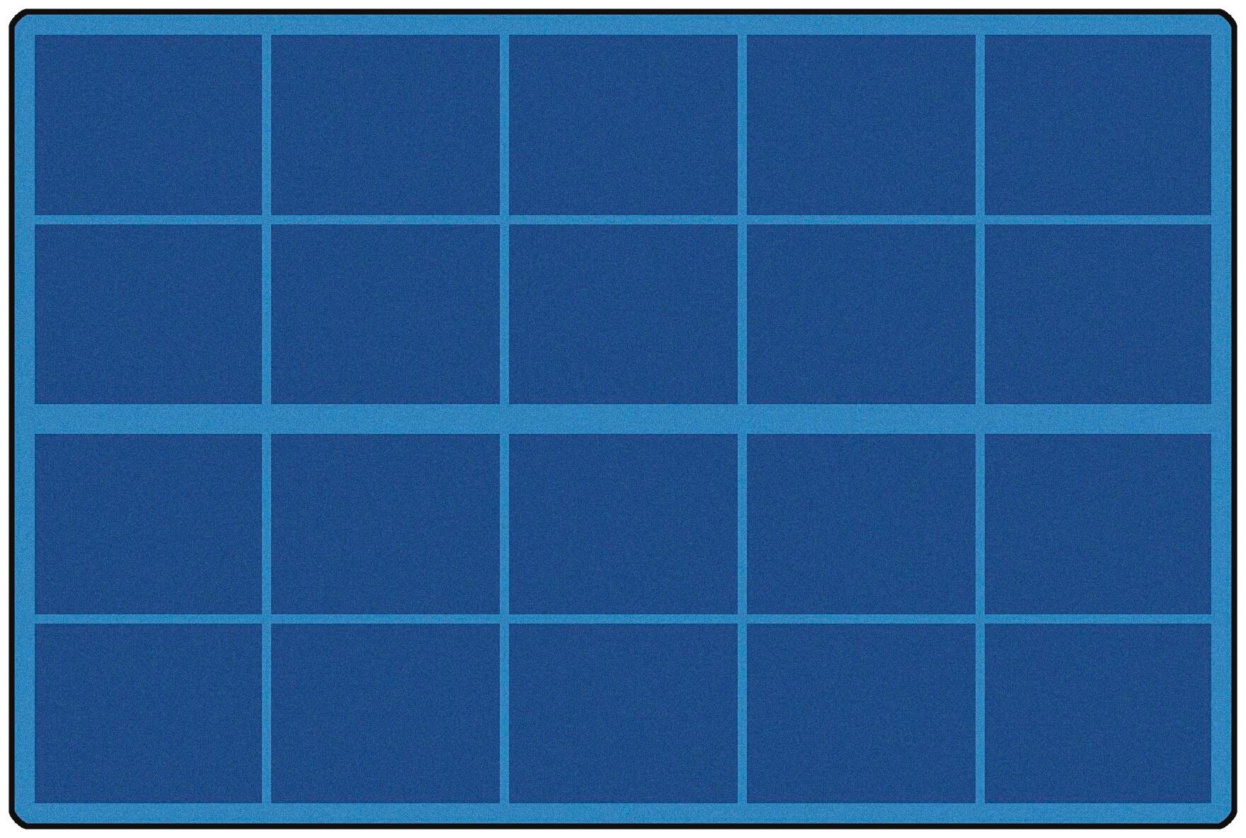 Childcraft ABC Furnishings Ten Frame Carpet, 6 x 9 Feet, Rectangle 1531024